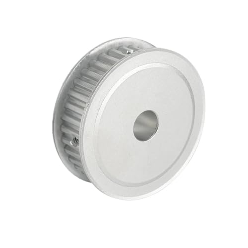 Poulie XL 36T dents trapézoïdales pas 5,08 mm et courroie large 15 mm en caoutchouc résistant