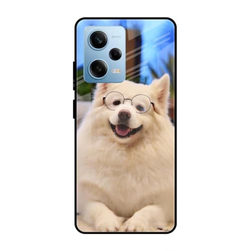 Image of SmashItUp Dog | Animals Designer Printed TPU Metal Case Mobile Back Cover for Redmi Note 12 Pro 5G