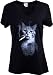 Funny Smoking Cat Meme T-Shirt, Stupid Brainrot Gen Z Weird Cursed Humor Tee for Women - (Vneck,2XL)
