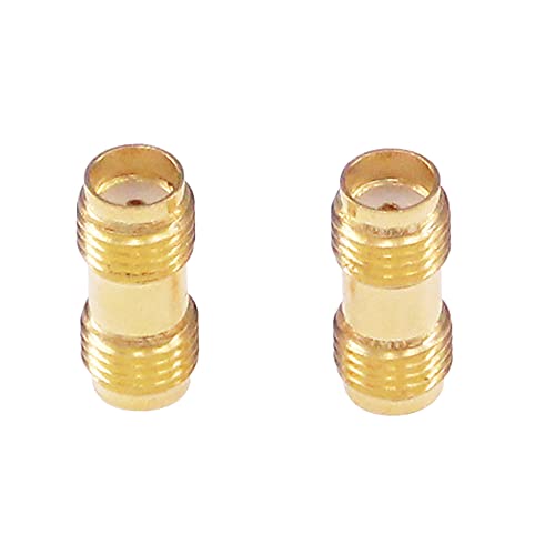 Adaptador de antena SMA hembra a SMA hembra x10 miniatura 2