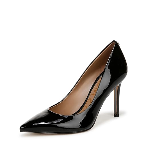 Image of Sam Edelman Women's Hazel Pump, Black Patent Leather, 5.5
