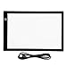 A4 Tracing LED Copy Board 0.2in Ultra-Thin Ajustable Light Box para dibujar, animar, estampar, dibujar tatuajes