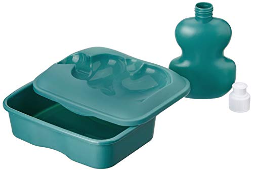 Image of Amazon Brand - Solimo Lunch Box with Sipper Bottle, Green