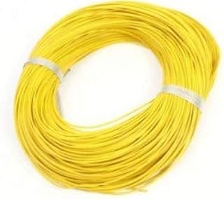 1 Meter 22awg Silicone Wire/Silica Gel Wire/Silicone Cable (60/0.08, Od: 1.6)-Yellow Color - Parts & Accs -