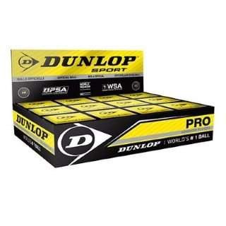  DUNLOP Balle de Squash 2 Points Jaune
