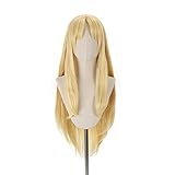 OWOISS The Rising of the Shield Hero Cosplay Wig Filo God Bird Tate No Yuusha No Nariagari Yellow Long Straight Hair Wigs for Halloween