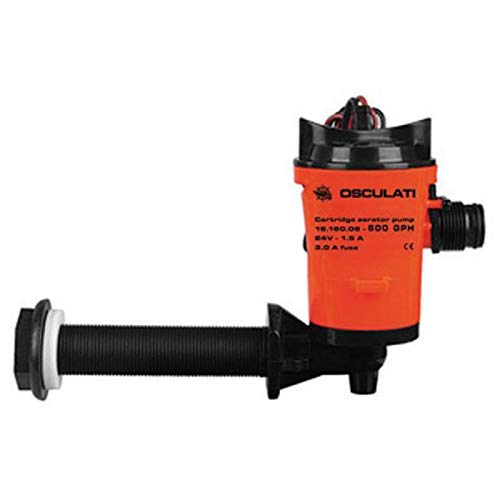 Pompe cloison 90° d'aeration Europump OSCULATI aérateur cale vive