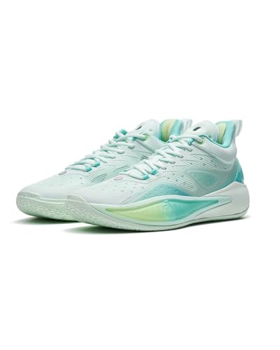 Image of XTEP Men Dynamic Foam Basketball Shoes /Sneakers with Shock Absorption Sports Lining & Breatheable Mesh Upper with Embedded TPU Sole for Extra Support & Rebound