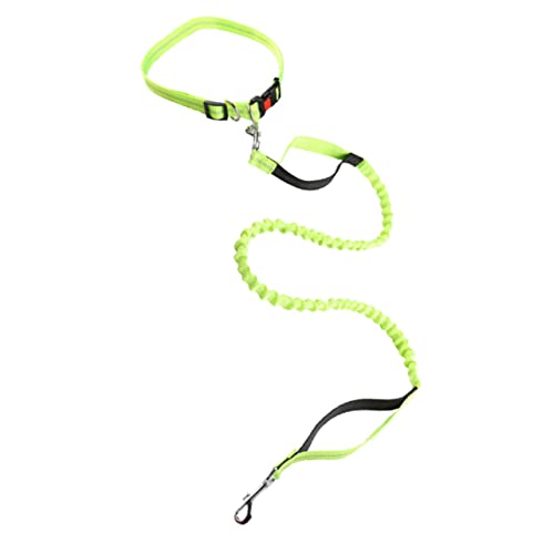 Milisten Correa para Mascotas peitoral para cão Dog Harness reposacabezas Perro Coche arnés para Perros Cuello SOGA Collares para Cachorros arneses para Perros Aleación de Zinc Light Green