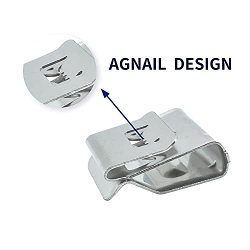 Zayin Solar Panel Cable Clips Photovoltaic Cable Clips Trailer Frame Wire Clamp Clips Stainless Steel (30 Pcs/ST-2) - Image 4