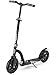 5 Cities Frenzy Pneumatic Recreational Trottinette Mixte Adulte, Noir (Black), 230 mm