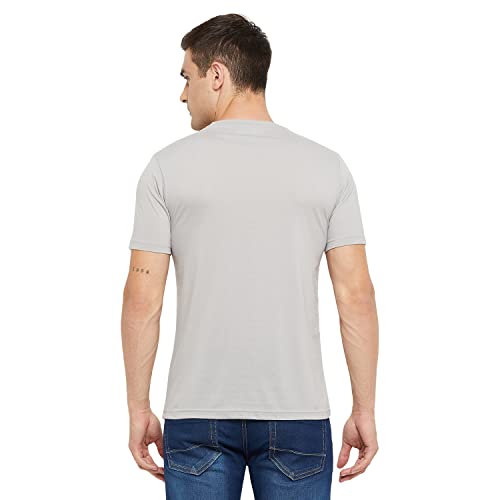 Image of Orewa by OKANE Men's Solid Round Neck Cotton T-Shirt (Pack of 2)