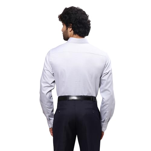 Image of Raymond Men's Cotton Dobby Slim Fit Shirt