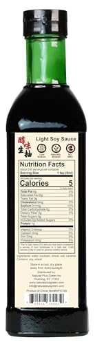 Image of NPG Light Soy Sauce 16.9 fl oz (Pack of 2), All Purpose Asian Seasoning | Naturally brewed, rich umami flavor, perfect for sushi, sashimi, dumplings, noodles, marinades and stir-fries
