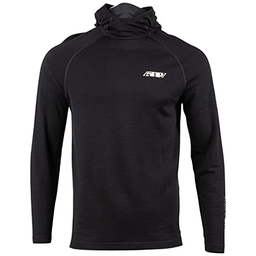 509 FZN Merino Hooded Shirt (Black - Medium)