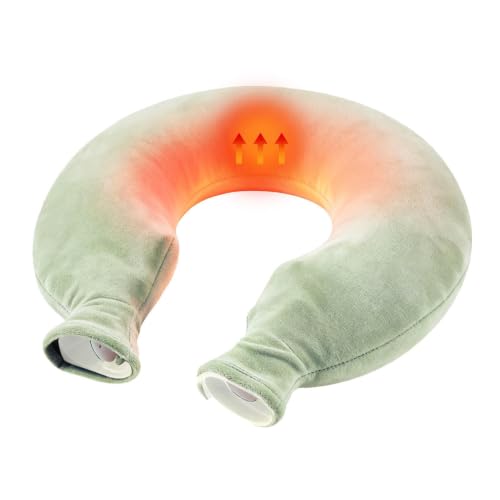 Bolsa de agua caliente para cuello y hombros que alivia la rigidez muscular