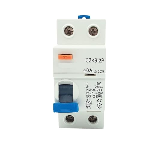 Disjoncteur de fuite AC 2 pôles NISZA pour la protection électrique domestique