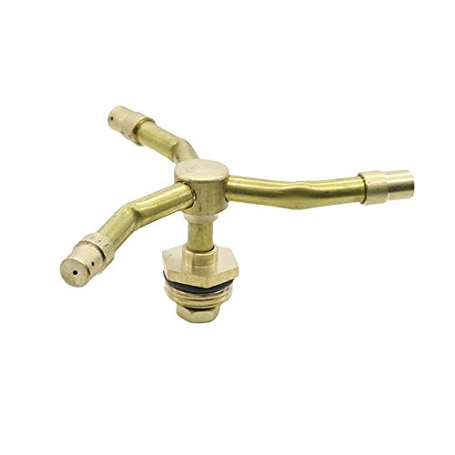 Annaffiatura del giardino irrigazione del prato inglese Trifurcation spruzzatore 1/2 '' Agricoltura Garden Watering 360 gradi di rotazione della foschia di irrigazione del prato spruzzatore tetto di r