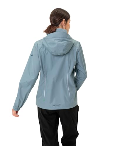 VAUDE Damen Freizeit und Regenjacke Escape Bike Light, wasser- und winddicht, atmungsaktiv, nordic blue, 38