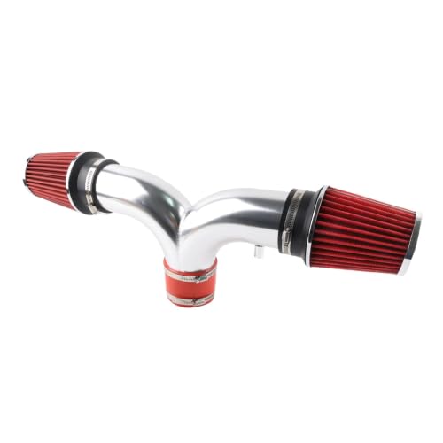 Kit d'admission d'air froid court double tube alu augmentant le flux Chevrolet C5
