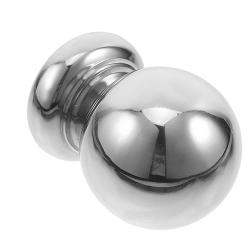 Alipis Boule de Finition en Acier Inoxydable 32 Mm pour Poteau de Clôture, Accessoire Décoratif pour Rampe D'escalier, Capuchon de Poteau de Terrasse, Boule...