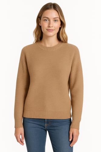 Women Casual Long Sleeve Winter Sweater/Knitted Sweater/Simple Soft and Cozy Sweater/Pullover Comfortable Sweater2