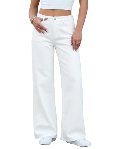 GRAPENT Womens Trousers Going Out Pants Trendy Clothes Wide Legged