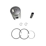 Motorcycle Cylinder Kit for Suzuki A100/AS100/AC100/AX100-50mm Piston & Ring Set, Complete Engine Rebuild Solution