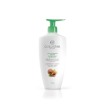 Collistar Latte Fondente Sublime, Crema corpo fondente e di rapido assorbimento, Con burro di karitè e olio di Jojoba per una pelle levigata e luminosa, Ottimo per pelli secche, 400ml