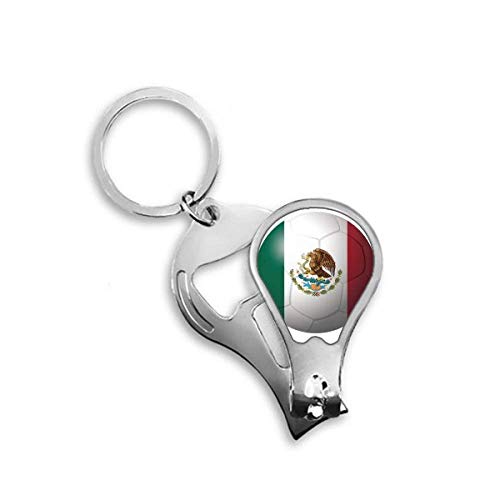 Coupe-ongles de pieds Mexique football pour supporters passionnés