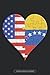 Planner: American Venezuelan Flag United Heart Jigsaw Puzzle Flags Of America Venezuela