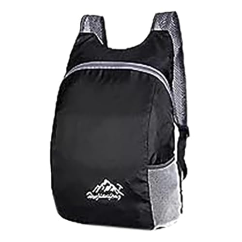 VIKY Sac à dos pliable ultra léger et imperméable 20 l - Sac à dos pliable pratique - Sac à dos de voyage - Imperméable - Sacs à dos pliables pour homme, femme, enfant, voyage, plein air, camping