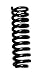 Skyjacker 134 Black Front 4" Lift Softride Coil Spring, (Set of 2)
