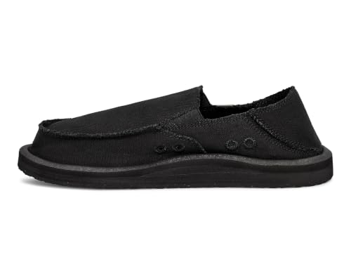 Image of Sanuk Donny Mens Loafers - Slip On Shoes with Memory Foam Footbed