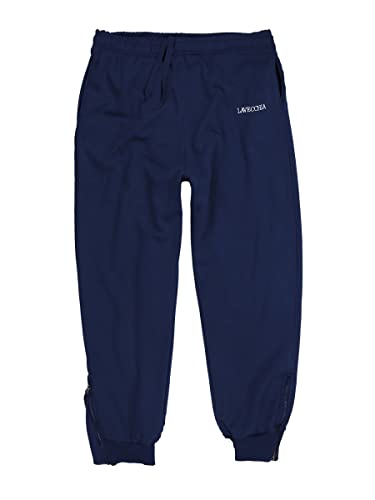 Pantalon de jogging Lavecchia LV-2018 bleu marine grande taille pour homme