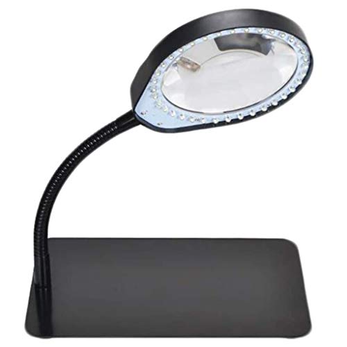 Loupe de lecture LED pour travaux manuels et établi de précision - 2