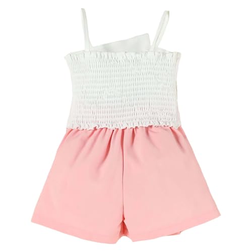 Haut asymétrique à bretelles et jupe légère pour le confort estival des filles