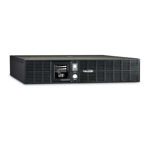 CyberPower OR2200LCDRTXL2U Smart App LCD UPS Battery Backup and Surge Protector, 2100VA/1650W, 8 Outlets, AVR, 2U Rack/Tower, UL Certified