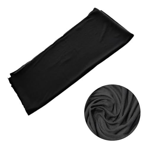bociloy Speaker Grill Cloth, Black Stereo Mesh Fabric for Home Theater, Stage, KTV, Vintage...