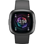 Fitbit Sense 2 Advanced Health and Fitness Smartwatch with Tools to Manage Stress and Sleep, ECG App, SpO2, 24/7 Heart Rate and GPS, Shadow Grey/Graphite, One Size (S & L Bands Included) - Image 2