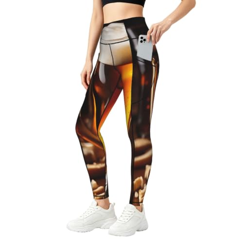 Pantalones de yoga elásticos para mujer ideales para entrenamiento activo
