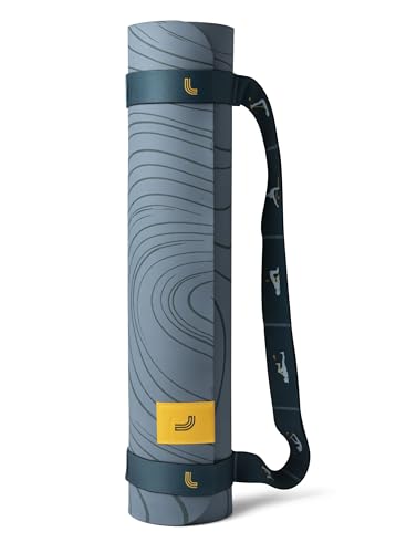 Lolë Prima Marble Yoga Mat Strap Carrier | Non-Slip