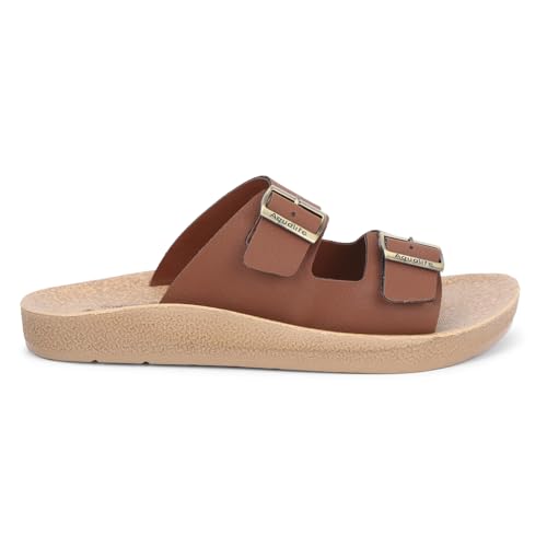 Image of Aqualite PG-113 Men's Ethic Slipper with Comfortable Cushion Insole|Ethic Slipper for Men's