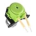 Green Peristaltic Pump for Laboratory, Industrial Fluid Transfer - FDA Silicone Tubing, Variable Speed Dosing Pump for Homebrew, Aquarium, Chemical Applications