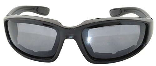 Image of OWL Motorcycle Riding Sport Sunglasses Assorted Color Multipacks, Unisex Foam Padded Wind Blocking Glasses UV400 Protection