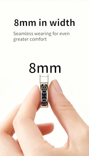 Image of Smart Ring Pro | Buy Sizing Kit First | Caller Notifications & Vibration Alerts | Built-in LED Display | Sleep Tracker, Heart Rate, HRV & SPO₂ | Sports Modes | Gesture Control | Black | Size 8