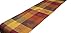 Kovot Table Runner | Autumn Leaves with Foil Accents | (1) Festive Thanksgiving Table Runner (13" x 72")