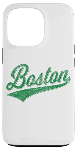 BOSTON MASSACHUSETTS VARSITY SCRIPT CLASSIC SPORTS �W���[�W �X�}�z�P�[�X iPhone 13 Pro �p