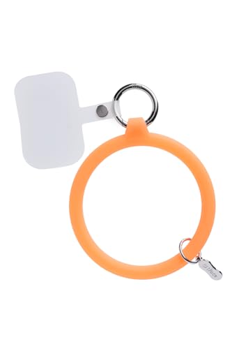 iFace Reflection Neo Silicone �u���X���b�g�X�g���b�v (�N���A�I�����W)�y �e��X�}�[�g�t�H���Ή� �n���h�X�g���b�v �X�}�z �g�уX�g���b�v �V���R�� �X�g���b�v ���X�g�X�g���b�v �����h�~ ������� �z