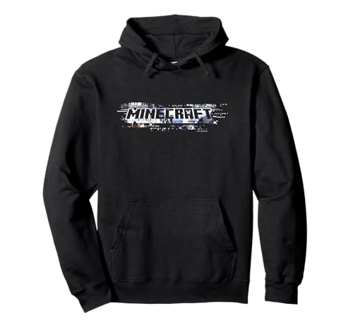 Minecraft Glitching Classic Logo Pullover Hoodie